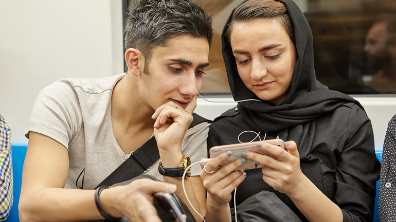 Iranian couple