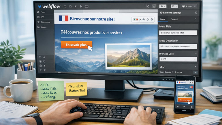Webflow localization