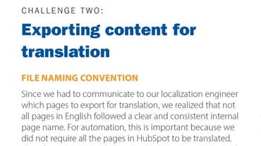 HubSpot Localization Case Study