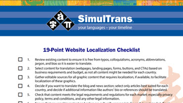 19-Point Website Localization Checklist