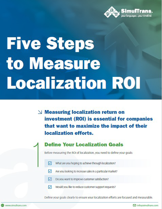 Five Steps to Measure Localization ROI
